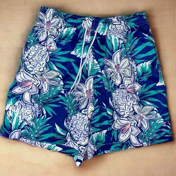 Boardies Other - BOARDIES Swim Shorts Trunks Size Medium M tropical blue green- 6" inseam BAGGIES